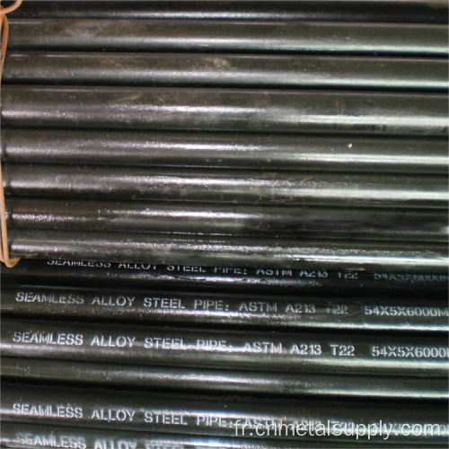 ASTM A213 T12 / T11 / T91 Pipe de chaudière en acier en alliage à haute pression